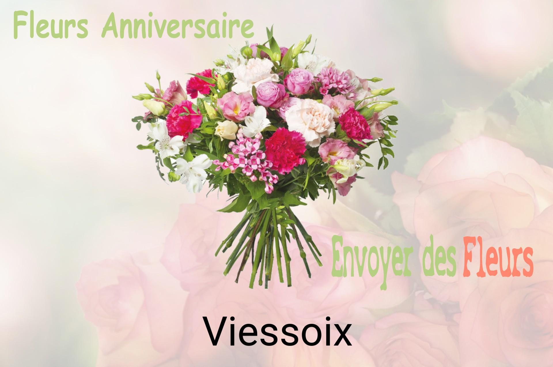 Bouquet de fleurs d’anniversaire livré à Viessoix